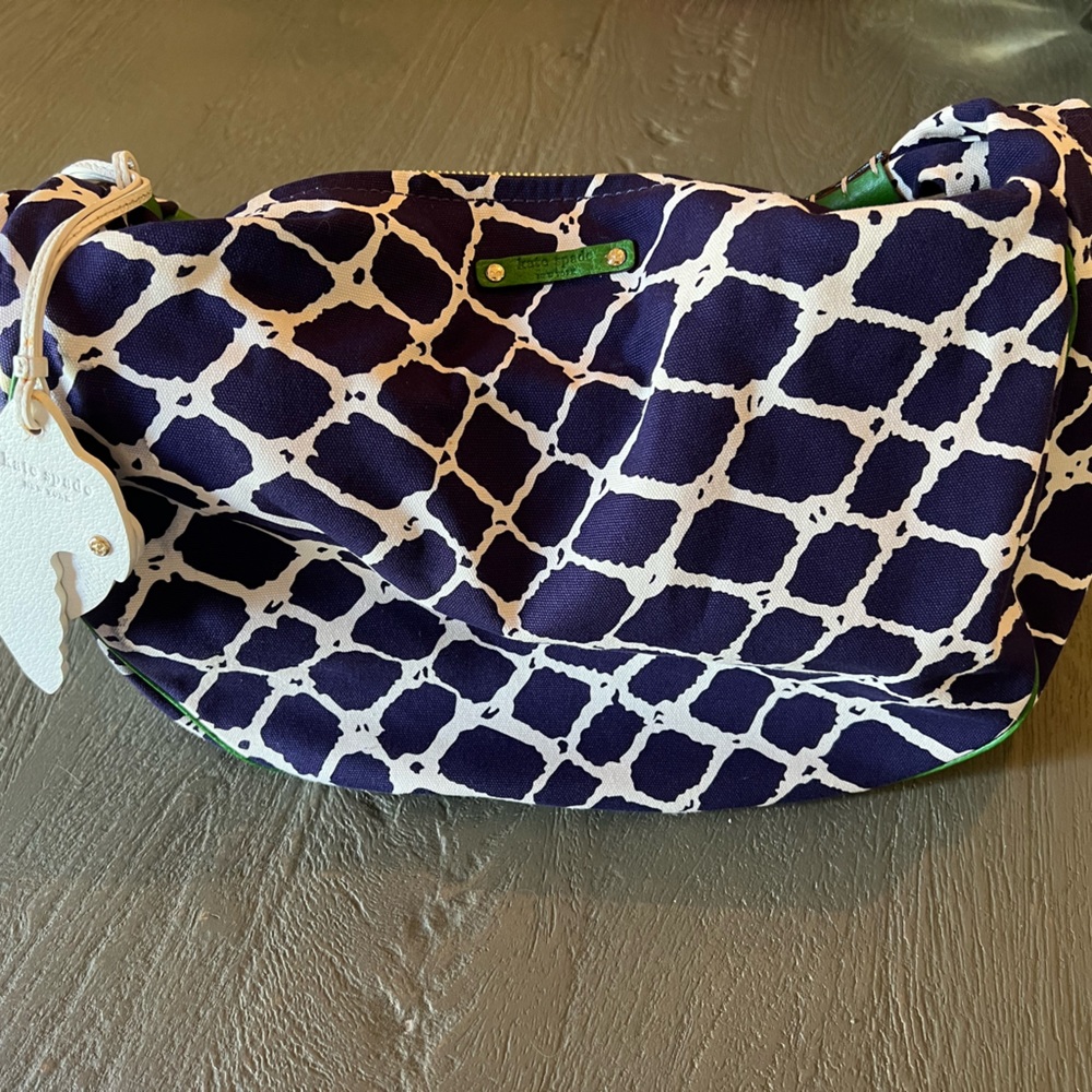 Kate Spade nautical print Cape Cod bag